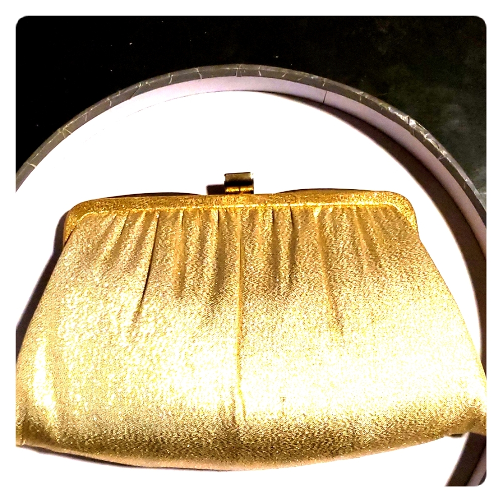 Ande antique clutch purse